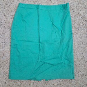 Women's Teal/SeaGreen Pencil Skirt Sz 12 Tall - Like New